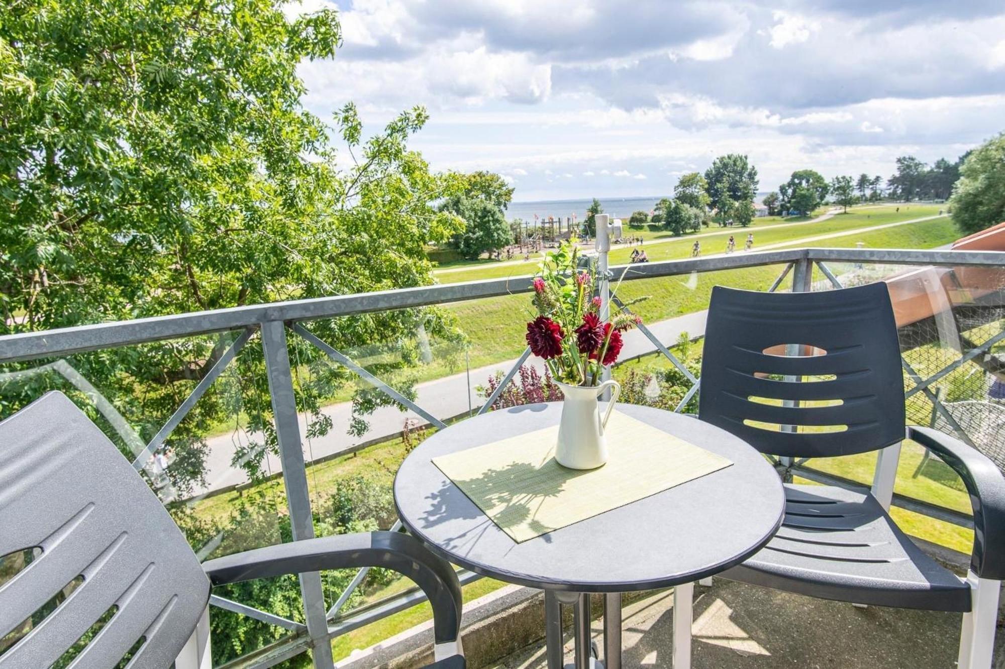 Ferienwohnung Ostsee-Dorsch mit Balkon im Kaiserhof 2 Kellenhusen Exterior foto